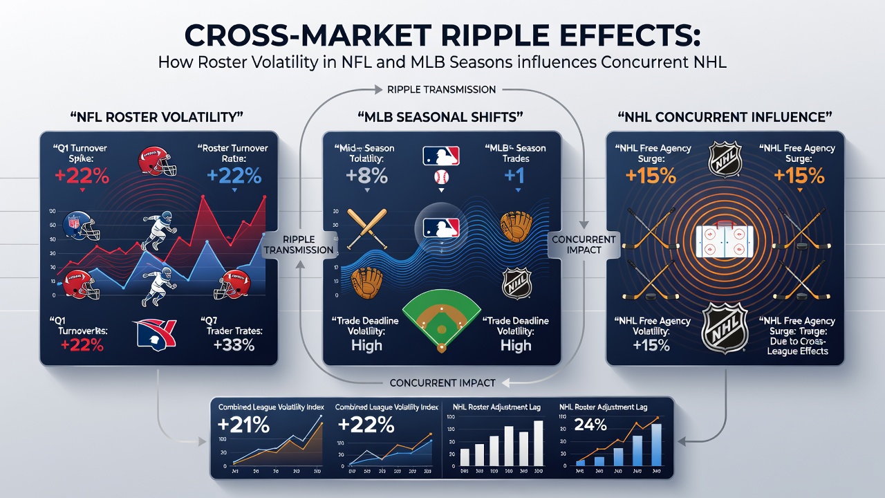 Bettors shifting wagers between NHL player props and cricket totals after NFL and MLB roster updates